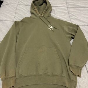 Men's Olive Green Hoodie by MT